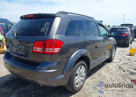 2019 Dodge Journey Se Value Package из США, поврежденный, VIN 3C4PDCAB4KT856461